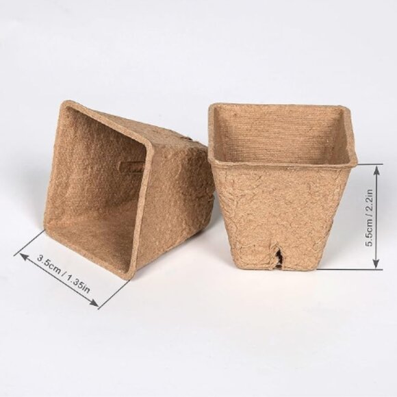 🚫sold🚫 Peat Pots Plastic Pots for Plant Propagation - Picture 2 of 3